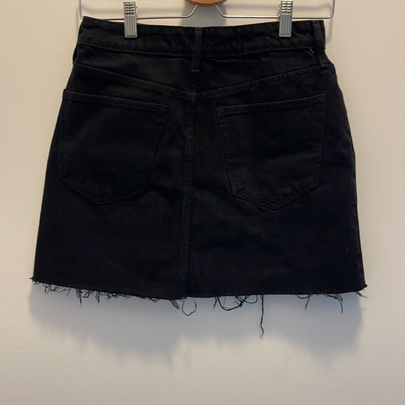 SOLD | Zara | Black Denim Skirt - Picture 5 of 5